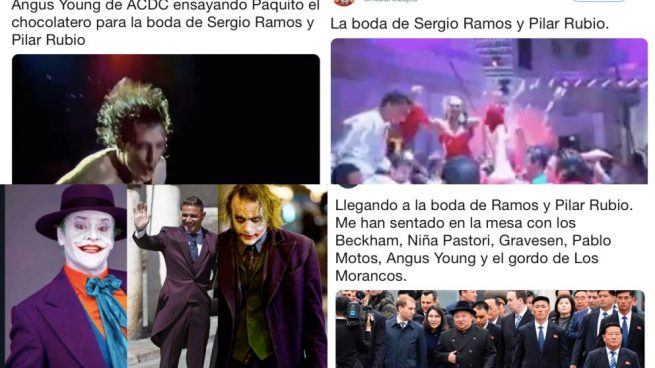 Memes boda Sergio Ramos Pilar Rubio