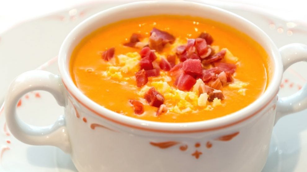 Receta de salmorejo de aceitunas