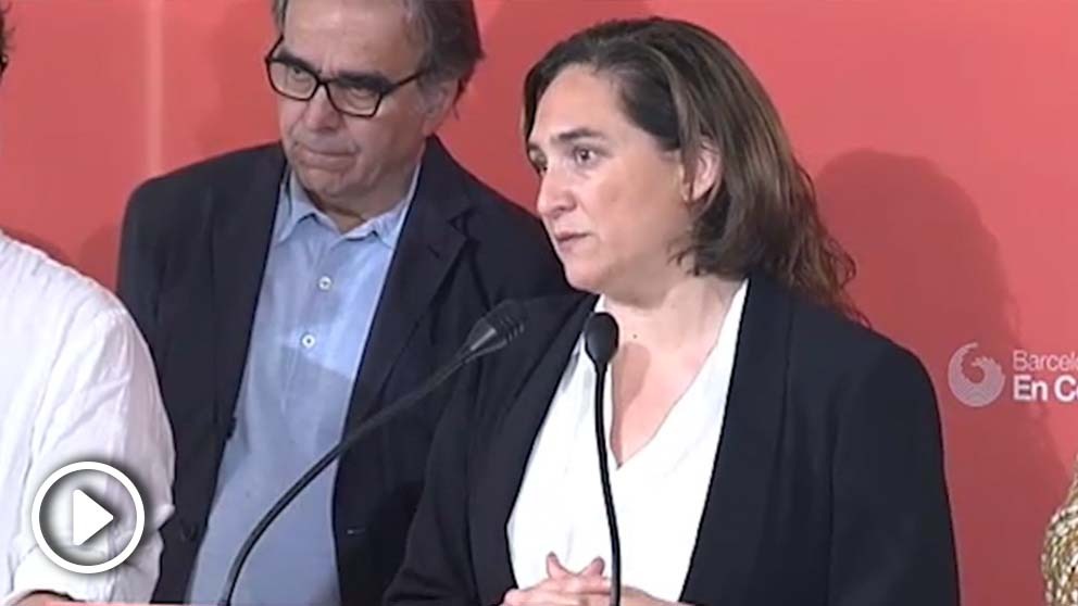 Ada Colau, reelegida alcaldesa de Barcelona.