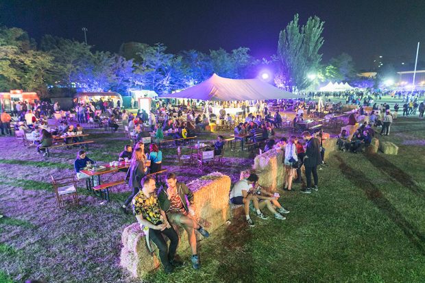 Ambiente en el festival Paraíso 2019 de Madrid.