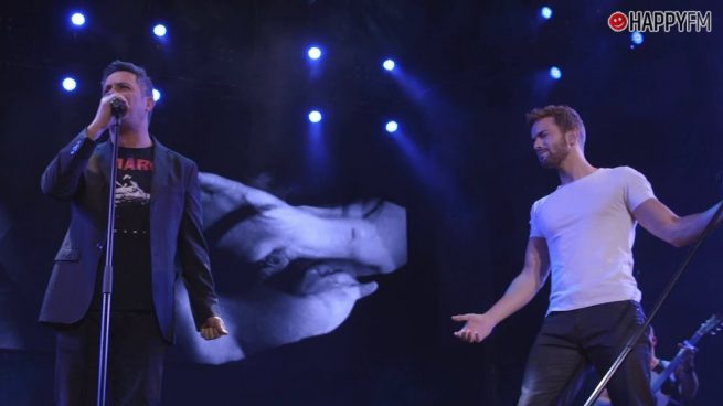 Pablo Alborán aparece por sorpresa en el concierto de Alejandro Sanz en Madrid