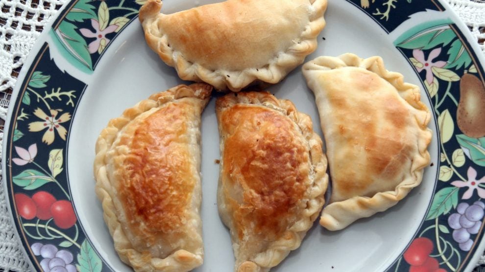 Receta de Empanadillas rellenas de manzana y frutos secos