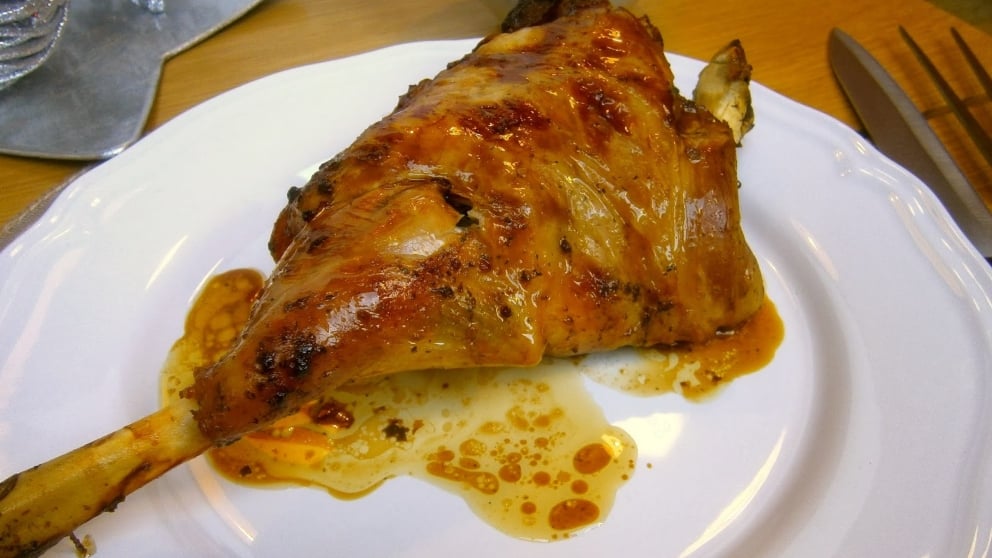 Receta de Cordero a la naranja