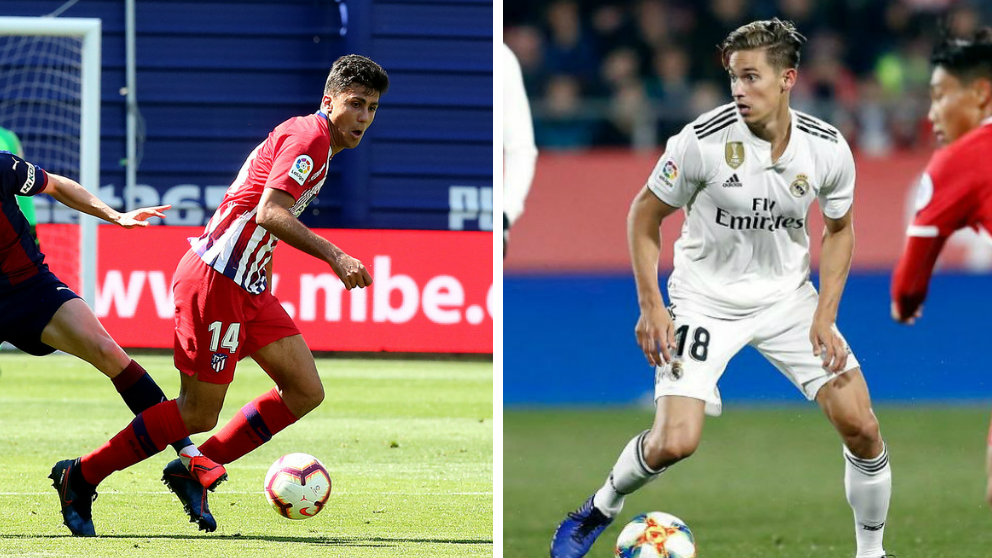 Rodri Hernández y Marcos Llorente