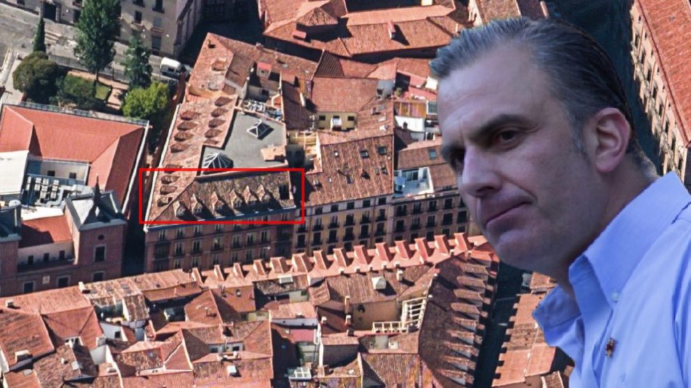 Javier Ortega Smith y las oficinas municipales de Vox.