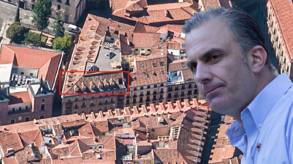 Javier Ortega Smith y las oficinas municipales de Vox.