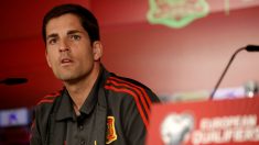 Robert Moreno, en una rueda de prensa. (Getty)