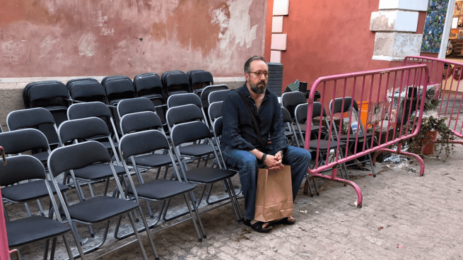 Juan Carlos Girauta en las calles de Toledo @Redes Sociales