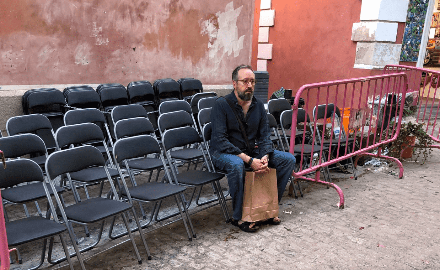 Juan Carlos Girauta en las calles de Toledo @Redes Sociales