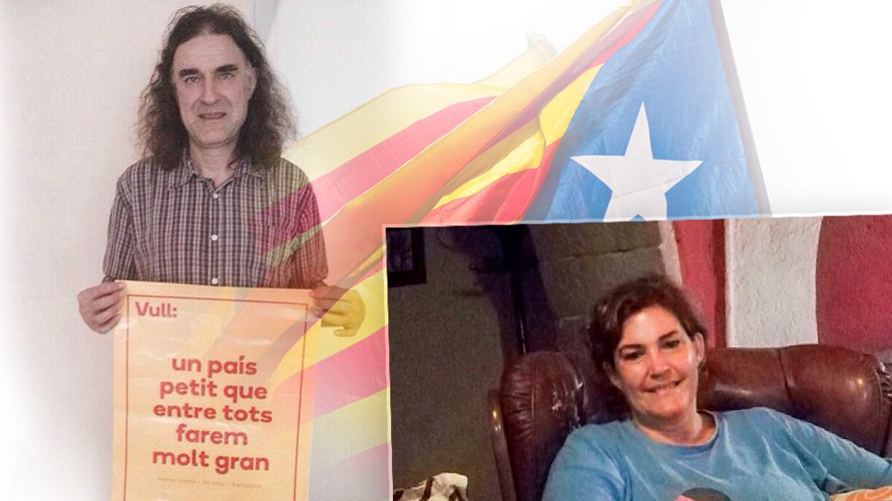 Jaume y su novia Mónica Borras, a la que ha confesado haber asesinado hace diez meses.
