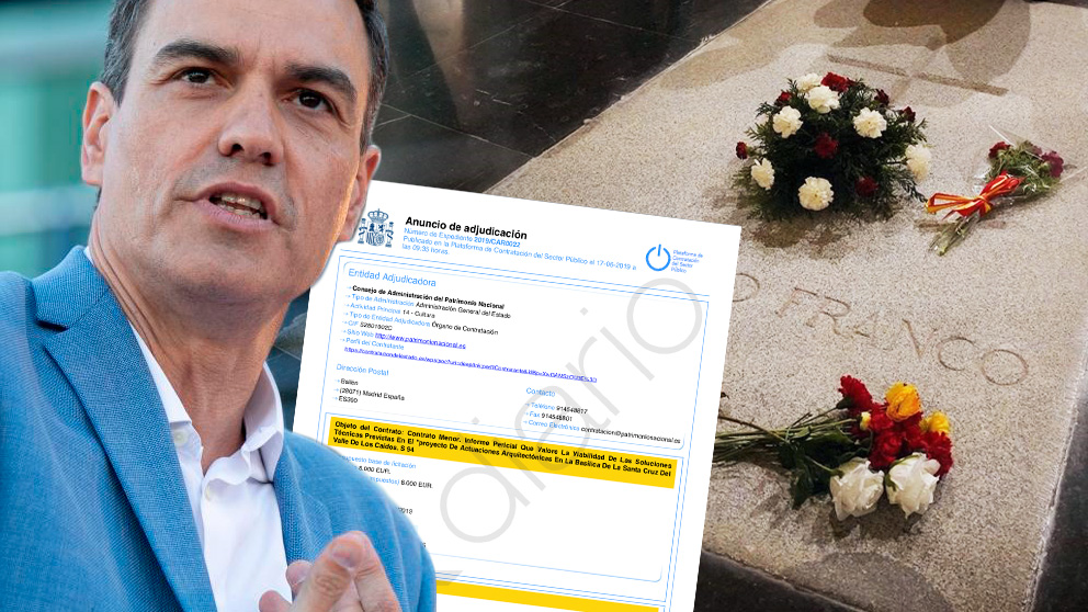 El Gobierno de Sánchez ha mantenido en secreto durante meses este encargo al CSIC para la exhumación de Franco.