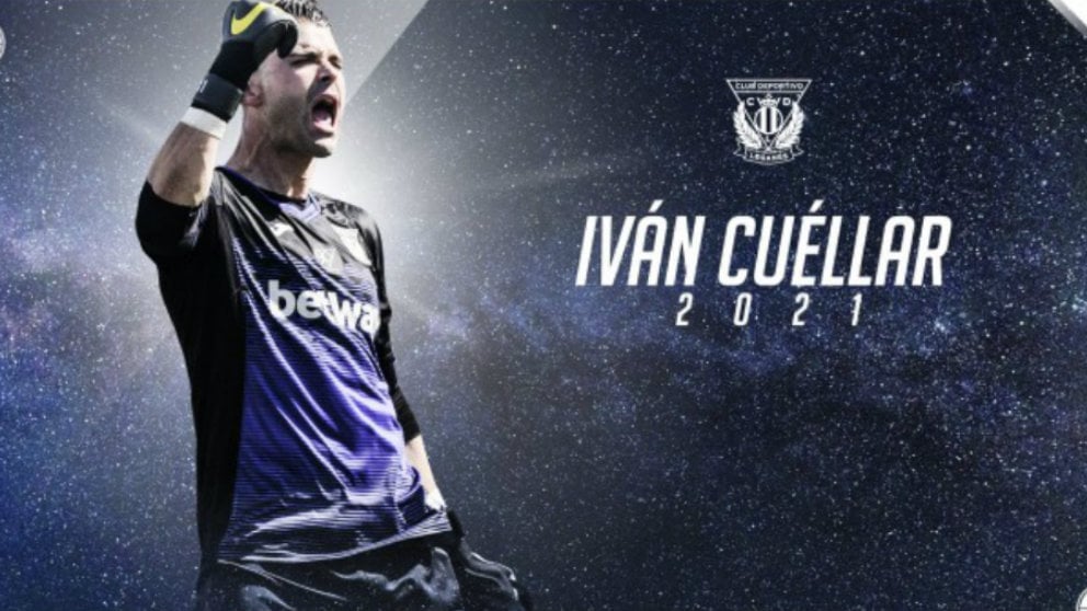 Iván Cuéllar renueva con el Leganés hasta 2021 (CD Leganés)
