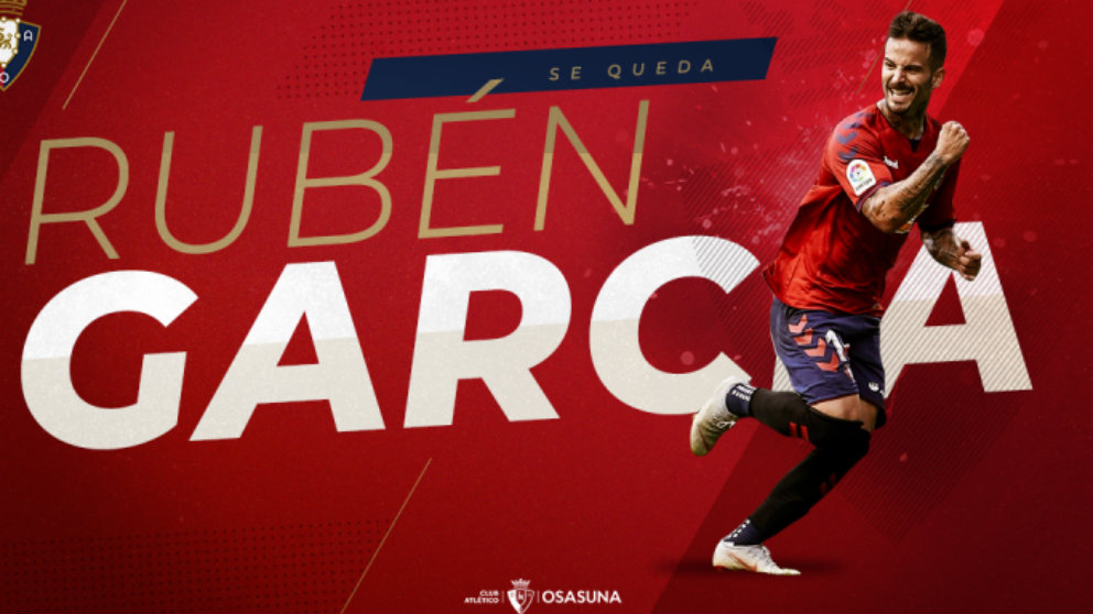 Rubén García, nuevo fichaje de Osasuna (Osasuna.es)