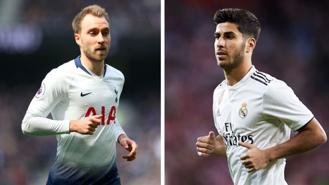 El Tottenham ofrece a Eriksen a cambio de Asensio