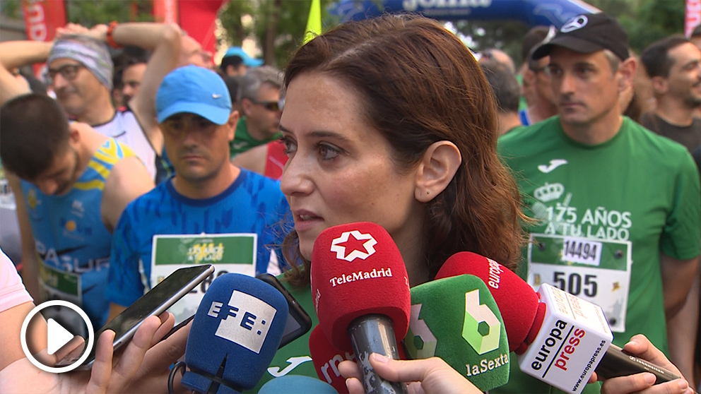 Ayuso cree necesario un pacto “ya” en la Comunidad de Madrid