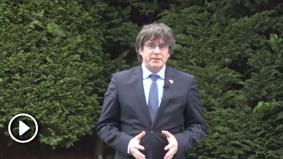 Puigdemont en su vídeo de campaña electoral