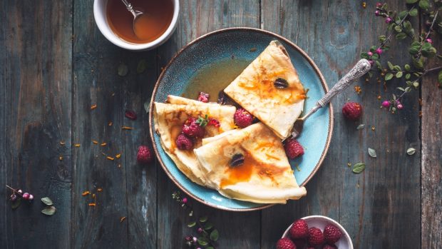 Crepes suzette