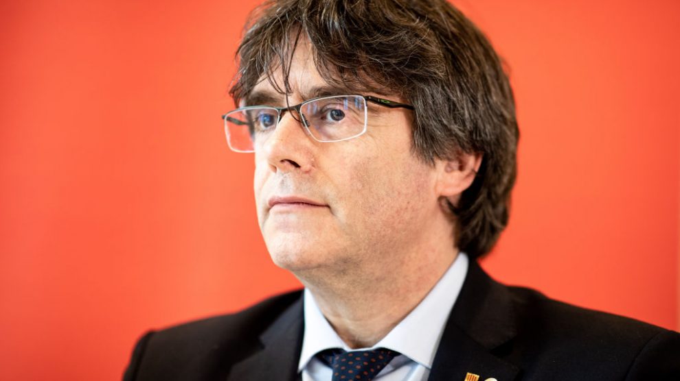 Carles Puigdemont, ex presidente de la Generalitat.