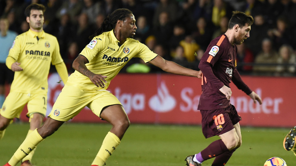 Rubén Semedo con el Villarreal (AFP)