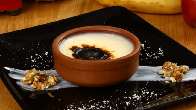 Receta de pudín de arroz con leche