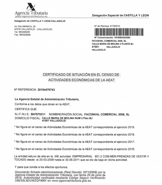 La empresa del director del BOE está inactiva desde 2011