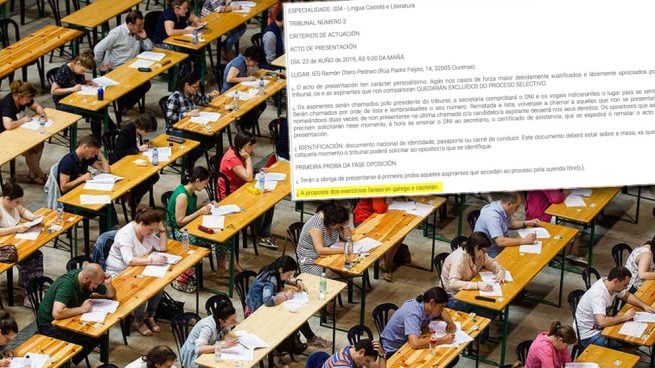 Los profesores gallegos que impartirán castellano no tendrán que examinarse en español