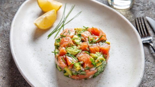 Ensalada de ceviche