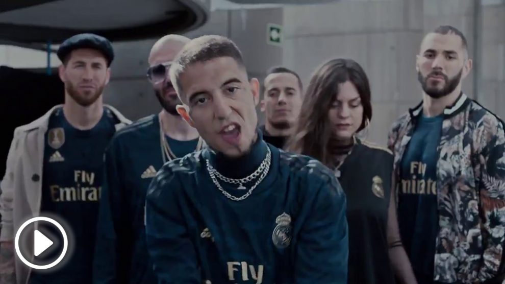 El Real Madrid anunció su segunda camiseta con un vídeo de rap.
