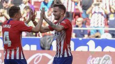 Santiago Arias con Saúl Ñíguez (@Saulniguez)