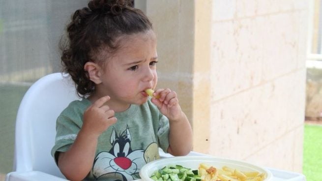 Una gran parte de los niños tiene dificultad para comer de todo.