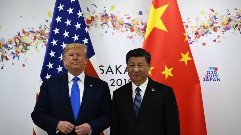 Xi Jinping, presidente de China y Donald Trump, presidente de EEUU, en el G20 @Getty