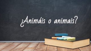 Cómo se escribe animais o animáis