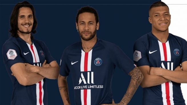 Neymar y Mbappé presentan la nueva camiseta del PSG