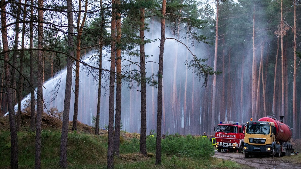 Incendio en Alemania