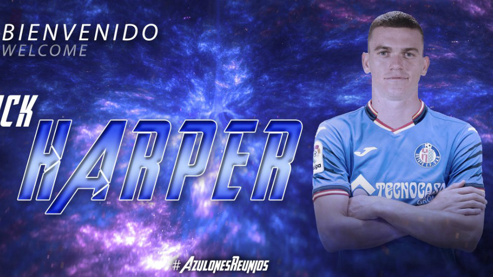 Jack Harper, nuevo fichaje del Getafe (Getafe Club de Fútbol)