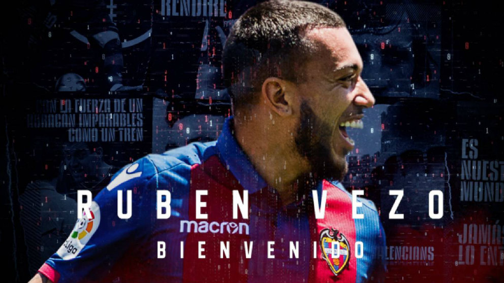 Rubén Vezo, nuevo fichaje del Levante (Levante Unión Deportiva)