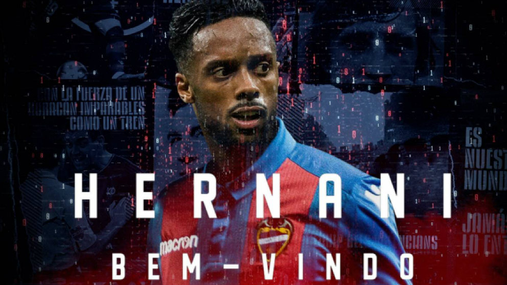 Hernani, nuevo fichaje del Levante (Levante Unión Deportiva)