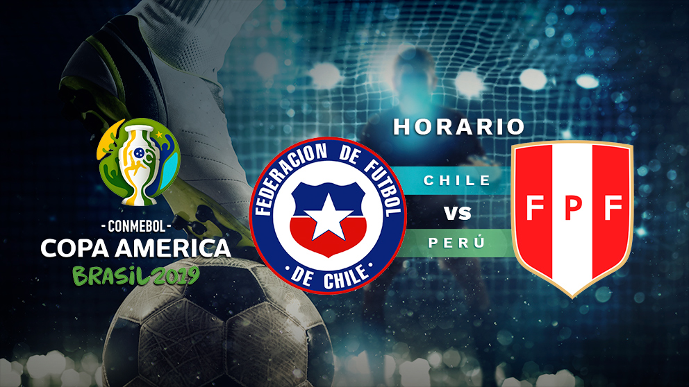 Copa América 2019: Chile – Perú | Horario del partido de fútbol de la Copa América 2019.