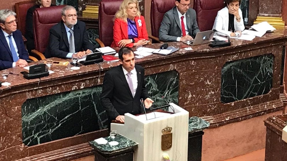 El portavoz del Grupo Parlamentario Vox en Murcia, Juan José Liarte. Foto: EP