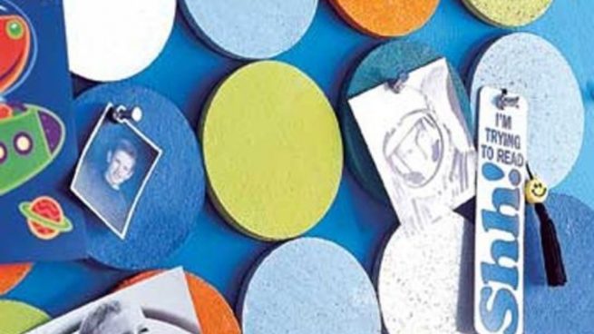Pasos para hacer un tablón de notas con chanclas