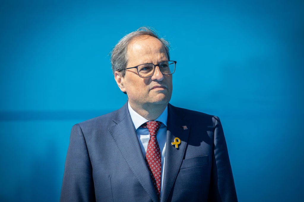 Quim Torra, presidente de la Generalitat.