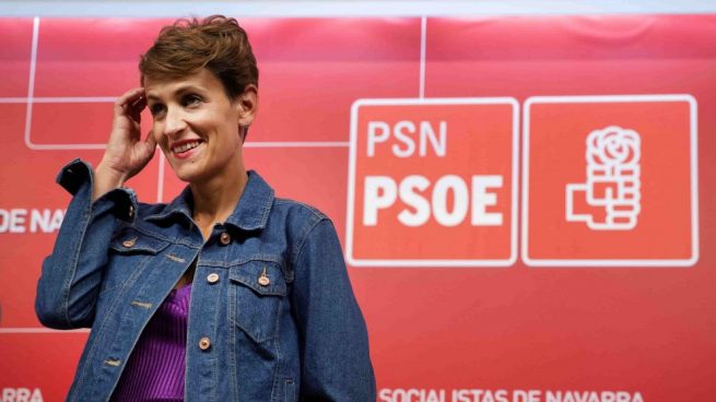 María Chivite, líder de los socialistas de Navarra @EFE