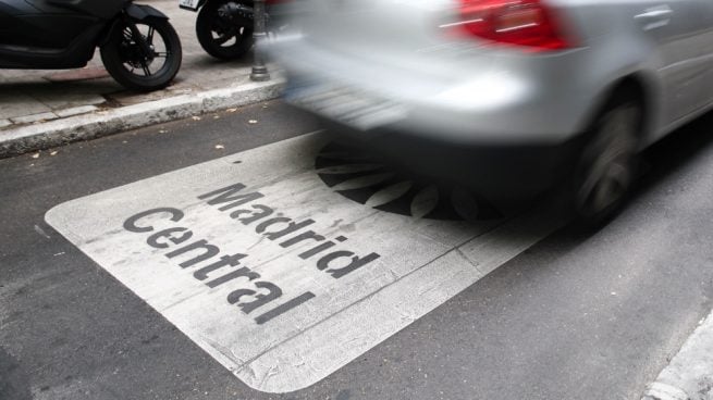 Entrada de Madrid Central. (Foto. Europa Press)