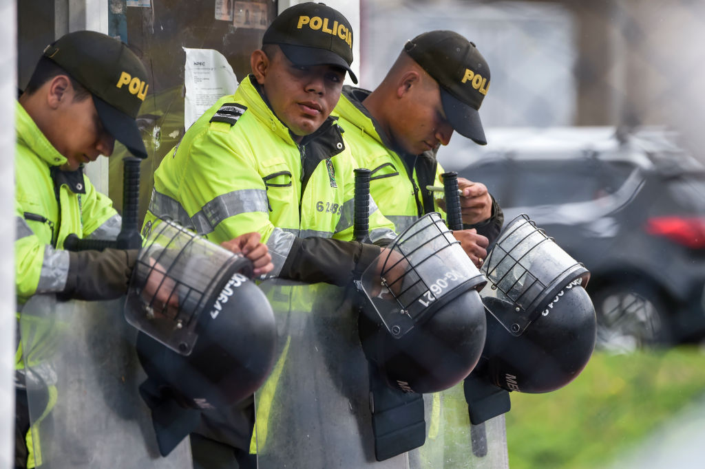 Policía de Colombia @Getty