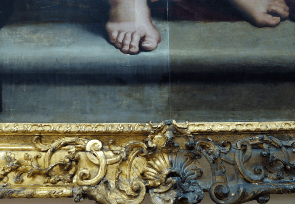 Detalle de 'Susana y los viejos' de Rubens @RABASF