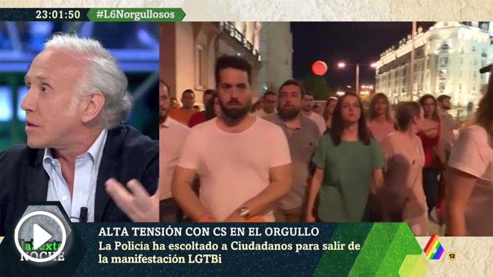 Eduardo Inda en La Sexta Noche.