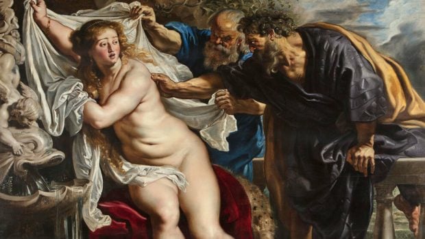 'Susana y los viejos' de Rubens @RealAcademiadeBellasArtes