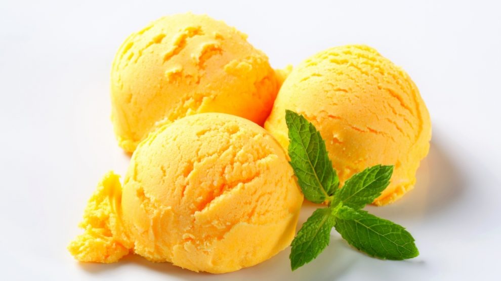 Receta de helado casero de piña