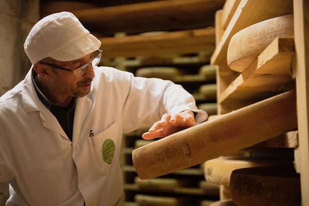 Quesería MArcel Petite, de quesos denominación de origen Comté. Foto: Nicolas Zwickel