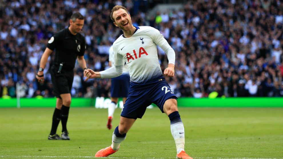 El United, interesado en Eriksen (Getty).